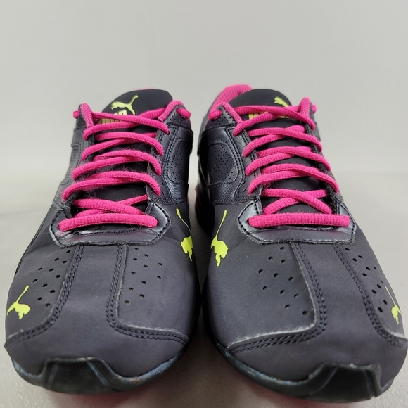 Puma Women'sGray PINK black Sneakers Running - Picture 4 of 11